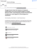 Cover page: Dragon bones from the heavens: European explorations and early palaeontology in Zanda Basin of Tibet, retracing type locality of Qurliqnoria hundesiensis and Hipparion (Plesiohipparion) zandaense