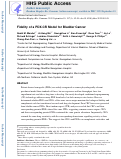 Cover page: Fidelity of a PDX-CR model for bladder cancer.