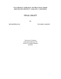 Cover page: Post-project appraisal of the Sausal Creek restoration project, Oakland, California