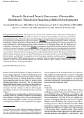 Cover page: Reach out and teach someone: generalist residents' needs for teaching skills development.