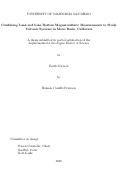Cover page: Combining Land and Lake Bottom Magnetotelluric Measurements to Study Volcanic Systems in Mono Basin, California