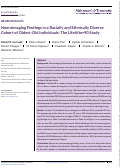 Cover page: Neuroimaging Findings in a Racially and Ethnically Diverse Cohort of Oldest‐Old Individuals: The LifeAfter90 Study