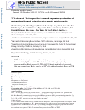 Cover page: T Follicular Regulatory Cell-Derived Fibrinogen-like Protein 2 Regulates Production of Autoantibodies and Induction of Systemic Autoimmunity.