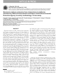 Cover page: Short-term methane emissions from 2 dairy farms in California estimated by different measurement techniques and US Environmental Protection Agency inventory methodology: A case study