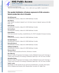 Cover page: The spatial distribution of human exposure to PCBs around a former production site in Slovakia