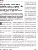 Cover page: Reprogramming normal human epithelial tissues to a common, lethal neuroendocrine cancer lineage