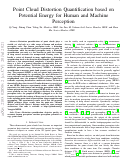 Cover page: MPED: Quantifying Point Cloud Distortion based on Multiscale Potential Energy Discrepancy