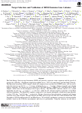 Cover page: Target Selection and Validation of DESI Emission Line Galaxies