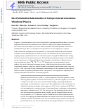 Cover page: Non-Perturbative Determination of Isotope-induced Anomalous Vibrational Physics.