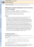 Cover page: GDNF induces mechanical hyperalgesia in muscle by reducing IBK in isolectin B4-positive nociceptors