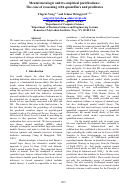 Cover page: Mental metalogic and its empirical justifications: The case of reasoning with quantifiers and predicates