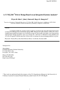 Cover page: A 3.3 MJ, Rb(sup +1) Driver Design Based on an Integrated Systems 
Analysis