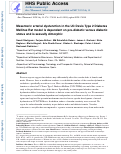 Cover page: Mesenteric arterial dysfunction in the UC Davis Type 2 Diabetes Mellitus rat model is dependent on pre-diabetic versus diabetic status and is sexually dimorphic