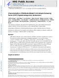 Cover page: Characterization of Multisubstituted Corticotropin Releasing Factor (CRF) Peptide Antagonists (Astressins)