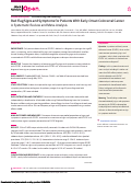 Cover page of Red Flag Signs and Symptoms for Patients With Early-Onset Colorectal Cancer