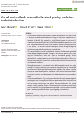 Cover page: Vernal pool wetlands respond to livestock grazing, exclusion and reintroduction