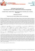 Cover page: Do belugas send sound cues? -Experimental verification of blindfolded imitation among beluga-