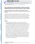 Cover page: Clinical and molecular characterization of primary sclerosing epithelioid fibrosarcoma of bone and review of the literature