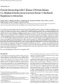 Cover page: Protein interacting with c-kinase 1/protein kinase c alpha-mediated endocytosis converts netrin-1-mediated repulsion to attraction