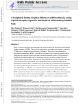 Cover page: Peripheral antinociceptive effects of a bifunctional μ and δ opioid receptor ligand in rat model of inflammatory bladder pain.