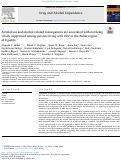 Cover page: Alcohol use and alcohol-related consequences are associated with not being virally suppressed among persons living with HIV in the Rakai region of Uganda