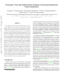 Cover page: NoisyQuant: Noisy Bias-Enhanced Post-Training Activation Quantization for Vision Transformers