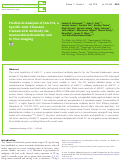 Cover page: Preclinical Analysis of JAA-F11, a Specific Anti–Thomsen-Friedenreich Antibody via Immunohistochemistry and In Vivo Imaging