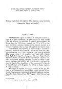 Cover page: Flora e vegetazione dei laghetti delle Agoraie e zone limitrofe (Appennino Ligure orientale)