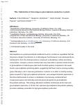 Cover page: Optimization of Heterologous Glucoraphanin Production In Planta