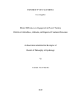 Cover page: Ethnic Differences in Engagement in Parent Training: Patterns of Attendance, Attitudes, and Impact on Treatment Outcomes