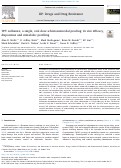 Cover page: TPT sulfonate, a single, oral dose schistosomicidal prodrug: In vivo efficacy, disposition and metabolic profiling