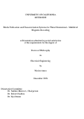 Cover page: Media Fabrication and Characterization Systems for Multilevel Three-Dimensional Magnetic Recording