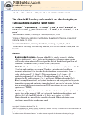 Cover page: The vitamin B12 analog cobinamide is an effective hydrogen sulfide antidote in a lethal rabbit model