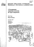 Cover page: A two-parameter luminosity correction for type Ia supernovae