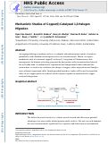 Cover page: Mechanistic Studies of Copper(I)-Catalyzed 1,3-Halogen Migration