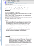 Cover page: Spatial and social inequities in HIV testing utilization in the context of rapid scale-up of HIV/AIDS services in rural Mozambique