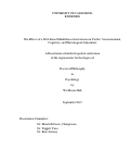 Cover page: The Effects of a Web-Based Mindfulness Intervention on Youths’ Socioemotional, Cognitive, and Physiological Adjustment