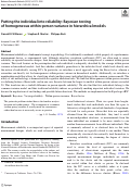 Cover page: Putting the individual into reliability: Bayesian testing of homogeneous within-person variance in hierarchical models