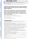 Cover page: Quantitative Spatial Profiling of PD-1/PD-L1 Interaction and HLA-DR/IDO-1 Predicts Improved Outcomes of Anti-PD-1 Therapies in Metastatic Melanoma.