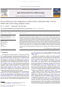 Cover page: Forest understory soil temperatures and heat flux calculated using a Fourier model and scaled using a digital camera