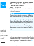 Cover page: Taxonomic revision of black salamanders of the Aneides flavipunctatus complex (Caudata: Plethodontidae)