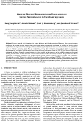 Cover page: Ground motion estimation for evaluation of levee performance in past earthquakes