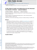 Cover page: SCOPe: Manual Curation and Artifact Removal in the Structural Classification of Proteins – extended Database