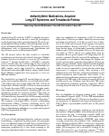 Cover page: Antiarrhythmic Medications, Acquired Long QT Syndrome, and Torsades de Pointes