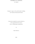 Cover page: Descriptive Aspects of Locally Ckecable LAbelling and Constraint Satisfaction Problems