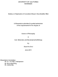 Cover page: Studies on Replication of Cucumber Mosaic Virus Satellite RNA