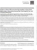 Cover page: Evidence of Neural Microstructure Abnormalities in Type I Chiari Malformation: Associations Among Fiber Tract Integrity, Pain, and Cognitive Dysfunction.