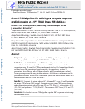 Cover page: A novel CNN algorithm for pathological complete response prediction using an I-SPY TRIAL breast MRI database