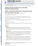 Cover page: Baldness and Risk of Prostate Cancer in the Health Professionals Follow-up Study