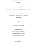 Cover page: “Pushed-out” and “pulled in”: Observing the effects of a school-based gang intervention program